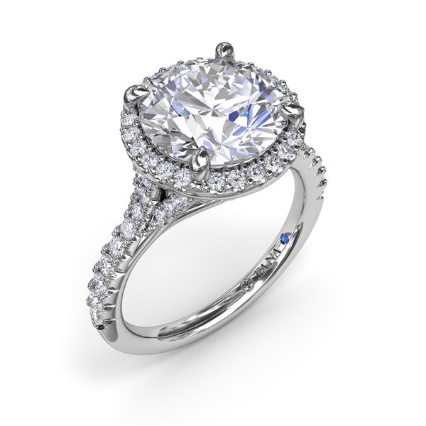 Striking and Strong Diamond Engagement Ring  Cornell's Jewelers Rochester, NY