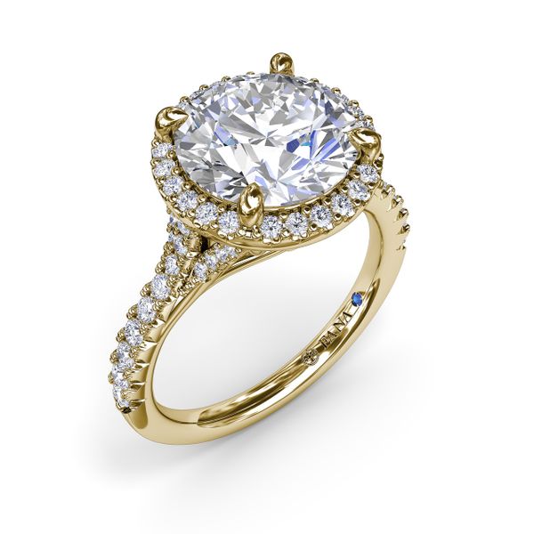 Striking and Strong Diamond Engagement Ring  Parris Jewelers Hattiesburg, MS