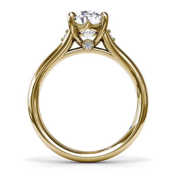 Split Shank Engagement Ring Image 3 J. Thomas Jewelers Rochester Hills, MI