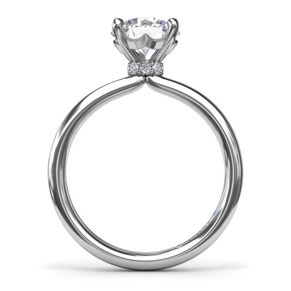 Hidden Halo Engagement Ring  Image 3 Graham Jewelers Wayzata, MN