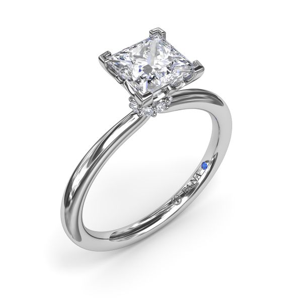 Princess-Cut Diamond Engagement Ring The Diamond Center Claremont, CA