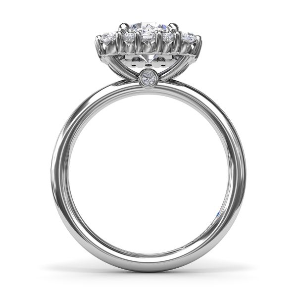 Graduated Diamond Engagement Ring Image 3 Falls Jewelers Concord, NC