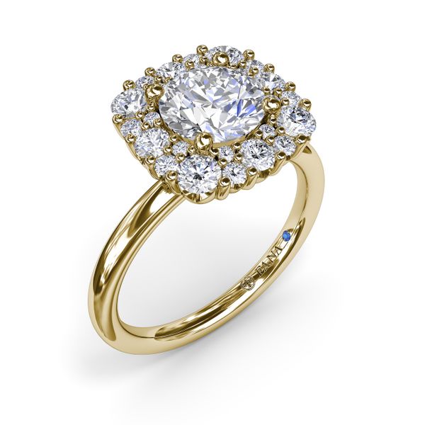Graduated Diamond Engagement Ring Reed & Sons Sedalia, MO