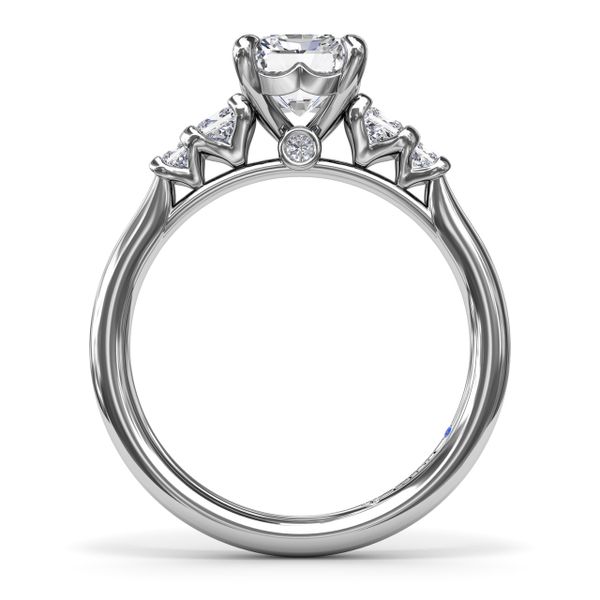 Princess Cut Diamond Engagement Ring Image 3 Parris Jewelers Hattiesburg, MS