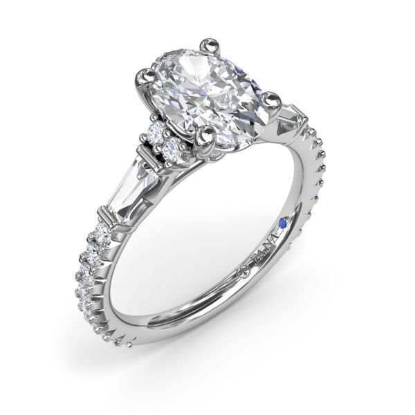 Ladies Modern Estate Halo 1.83ctw Round Diamond Platinum Engagement Ri