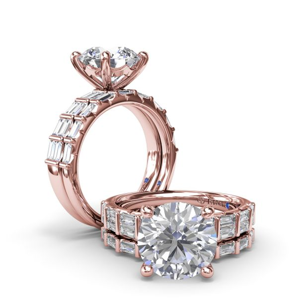 Angeline: Morganite Rose Gold Engagement Ring | Ken & Dana Design