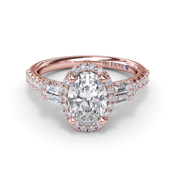 Breathtaking Baguette Diamond Engagement Ring Image 2 P.J. Rossi Jewelers Lauderdale-By-The-Sea, FL