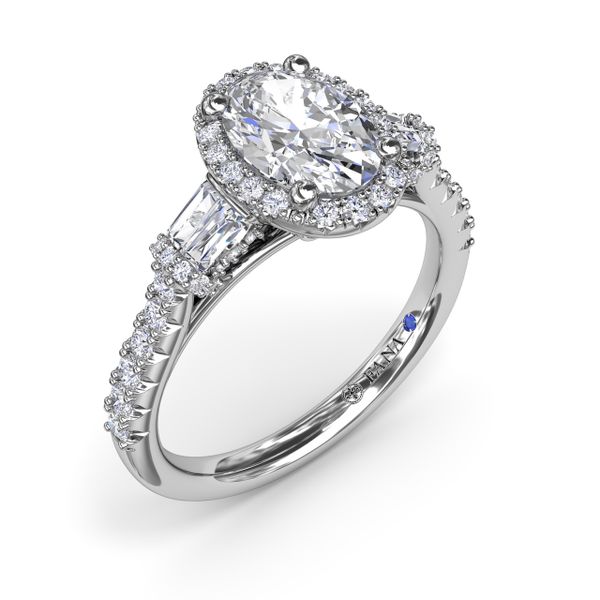 Breathtaking Baguette Diamond Engagement Ring Steve Lennon & Co Jewelers  New Hartford, NY