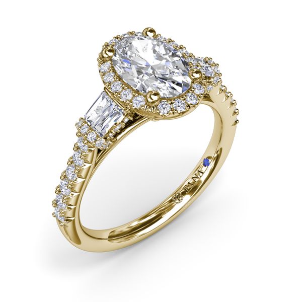 Breathtaking Baguette Diamond Engagement Ring The Diamond Center Claremont, CA