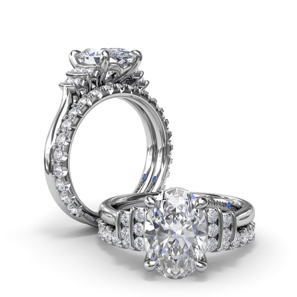 One-Of-A-Kind Diamond Engagement Ring Image 4 The Diamond Center Claremont, CA
