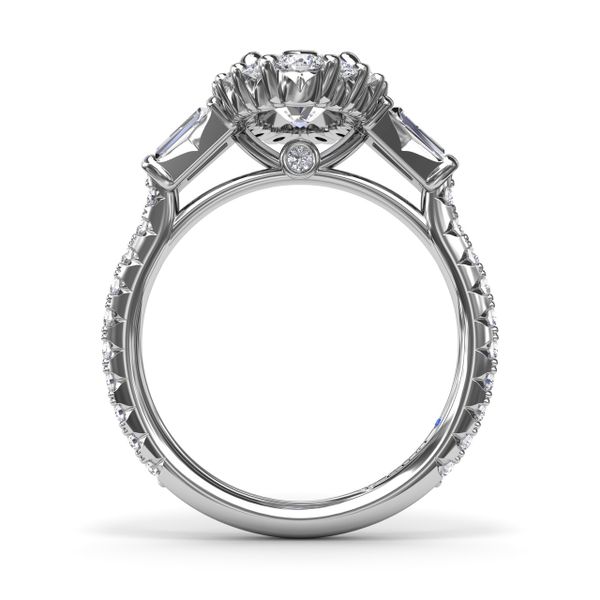 Marquise Baguette Diamond Engagement Ring Image 2 Reed & Sons Sedalia, MO