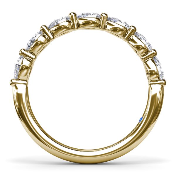 Perfectionist Pear Diamond Wedding Band  Image 3 Milano Jewelers Pembroke Pines, FL