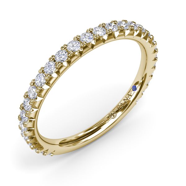 Diamond Wedding Band Image 2 P.J. Rossi Jewelers Lauderdale-By-The-Sea, FL