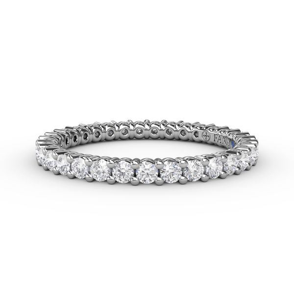 Contemporary Eternity Band Castle Couture Fine Jewelry Manalapan, NJ