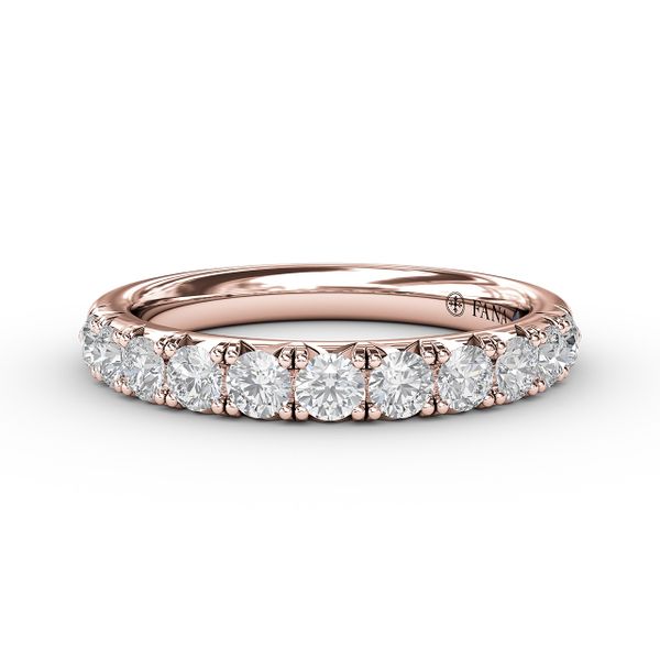 3/4ct  French Pave Set Anniversary Band The Diamond Center Claremont, CA