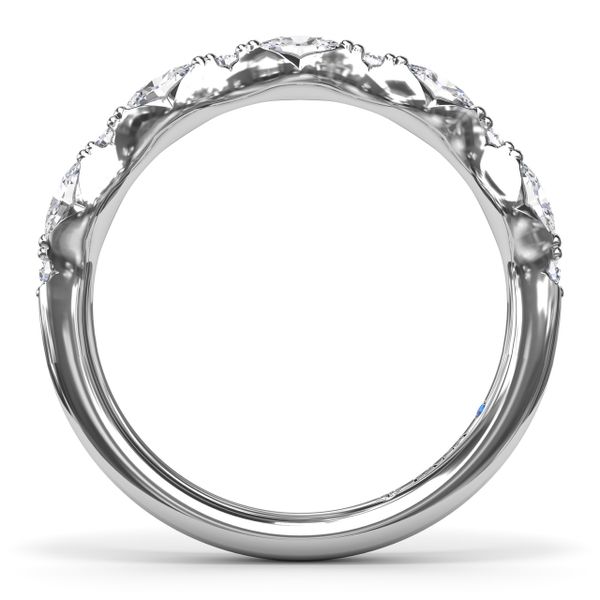 Round Cluster Diamond Ring Image 3 J. Thomas Jewelers Rochester Hills, MI