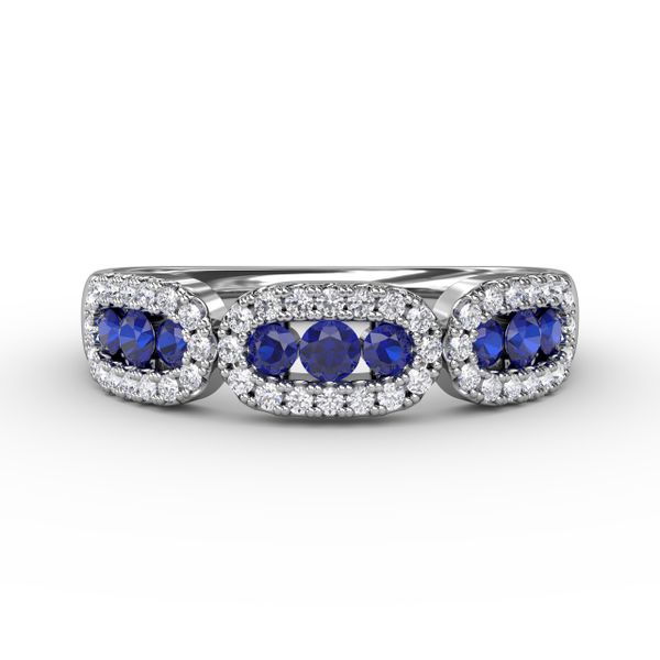 Petite And Precious Sapphire And Diamond Ring  Lake Oswego Jewelers Lake Oswego, OR
