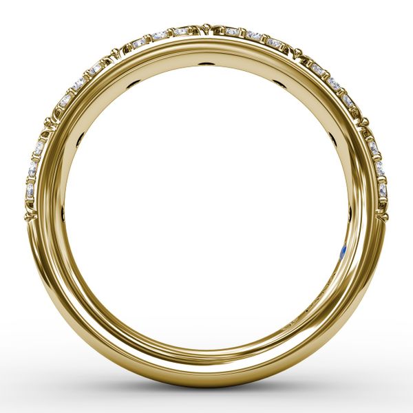 Diamond Crescent Ring Image 2 P.K. Bennett Jewelers Mundelein, IL