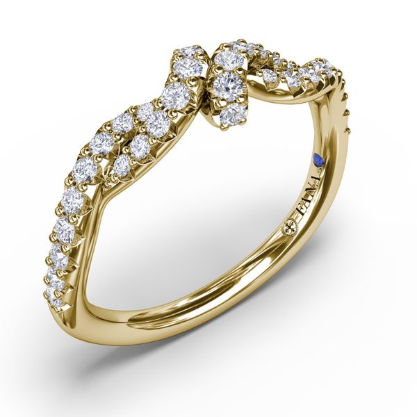Tie the Knot Diamond Ring Image 2 Selman's Jewelers-Gemologist McComb, MS
