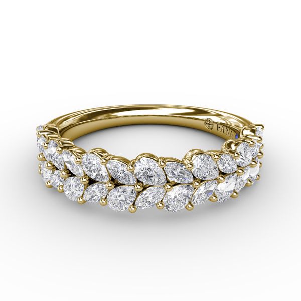 Marquise Cluster Diamond Ring  Gaines Jewelry Flint, MI