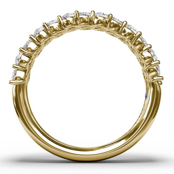 Marquise Cluster Diamond Ring  Image 3 Gaines Jewelry Flint, MI