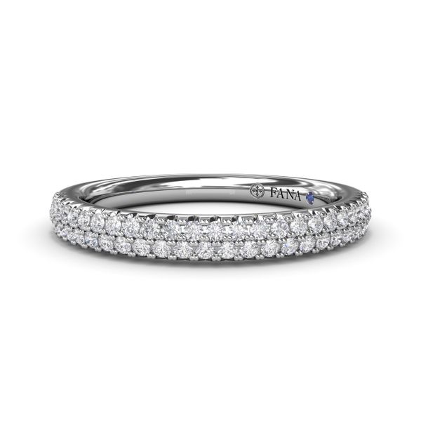 Pavé Diamond Band P.J. Rossi Jewelers Lauderdale-By-The-Sea, FL