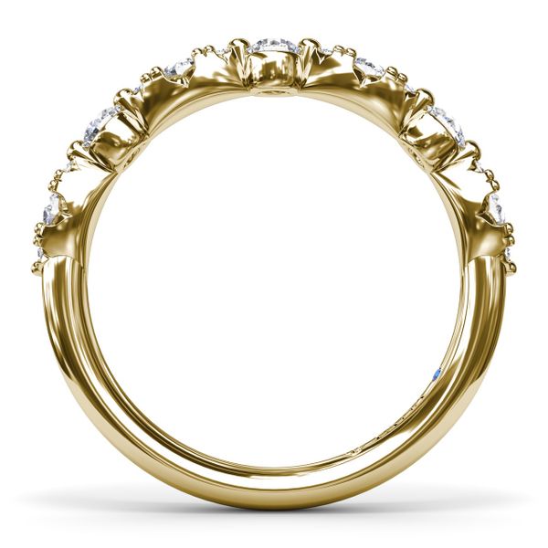 Alternating Marquise and Round Diamond Ring Image 3 Bell Jewelers Murfreesboro, TN