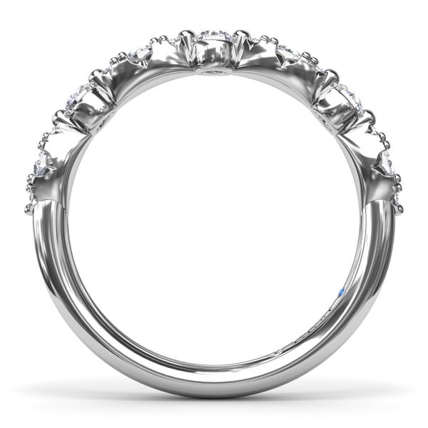 Alternating Marquise and Round Diamond Ring Image 3 Parris Jewelers Hattiesburg, MS