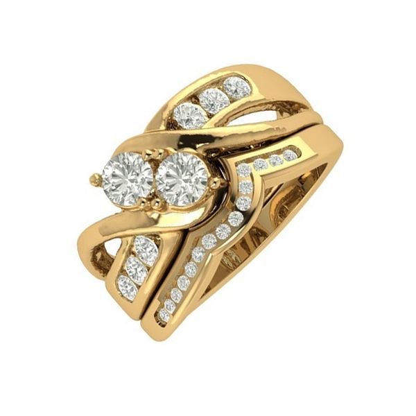 14Kt Yellow Gold Diamond (1/10Ctw) Ring Milano Jewelers Pembroke Pines, FL
