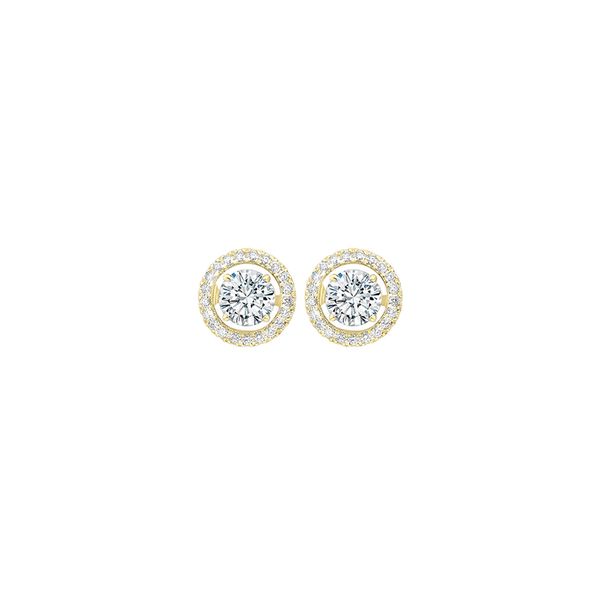 14Kt Yellow Gold Diamond 1/5Ctw Earring Maharaja's Fine Jewelry & Gift Panama City, FL