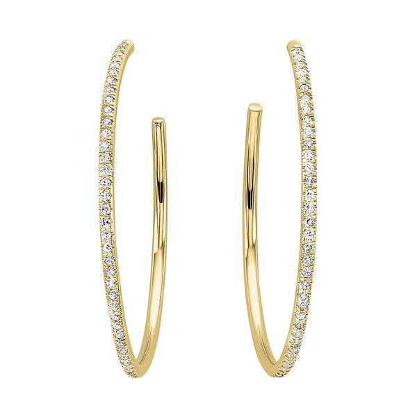 14Kt Yellow Gold Diamond (1/20 Ctw) Earring Molinelli's Jewelers Pocatello, ID