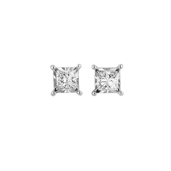 14Kt White Gold Diamond (1/2Ctw) Earring Don's Jewelry & Design Washington, IA
