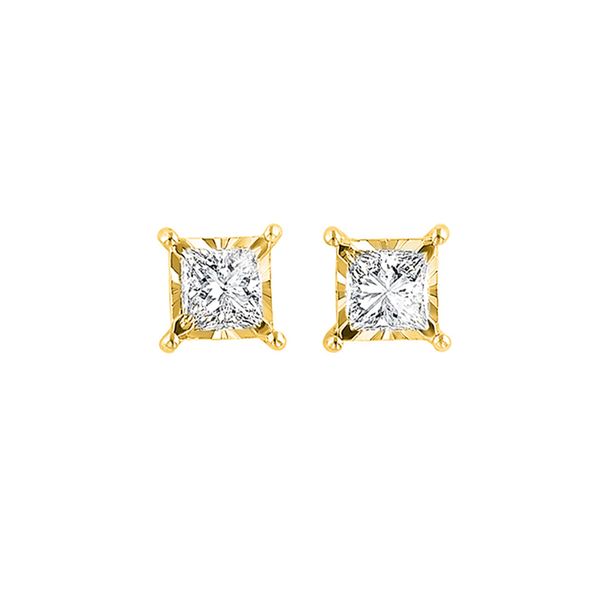 14Kt Yellow Gold Diamond 3/4Ctw Earring Puckett's Fine Jewelry Benton, KY