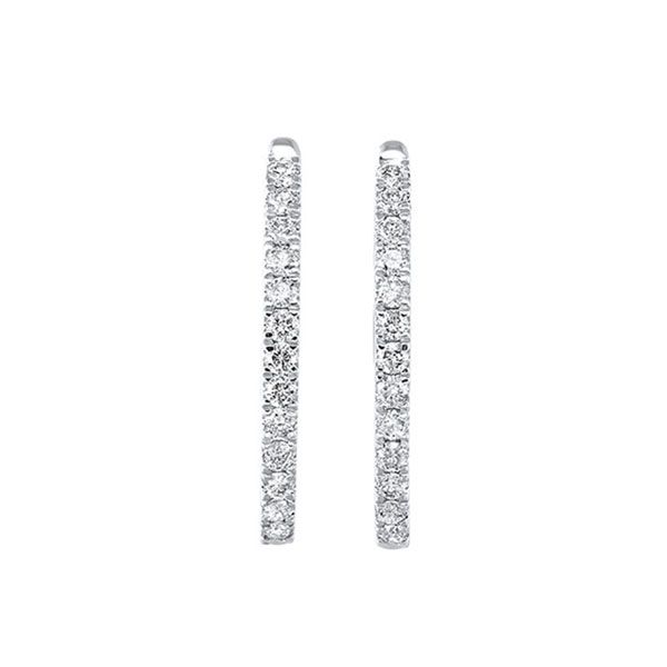 14Kt White Gold Diamond 1/4Ctw Earring Gala Jewelers Inc. White Oak, PA
