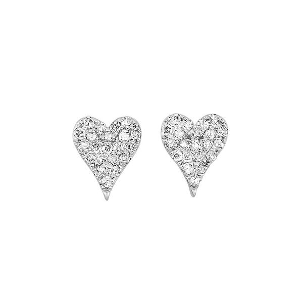 10Kt White Gold Diamond 1/5Ctw Earring Grayson & Co. Jewelers Iron Mountain, MI
