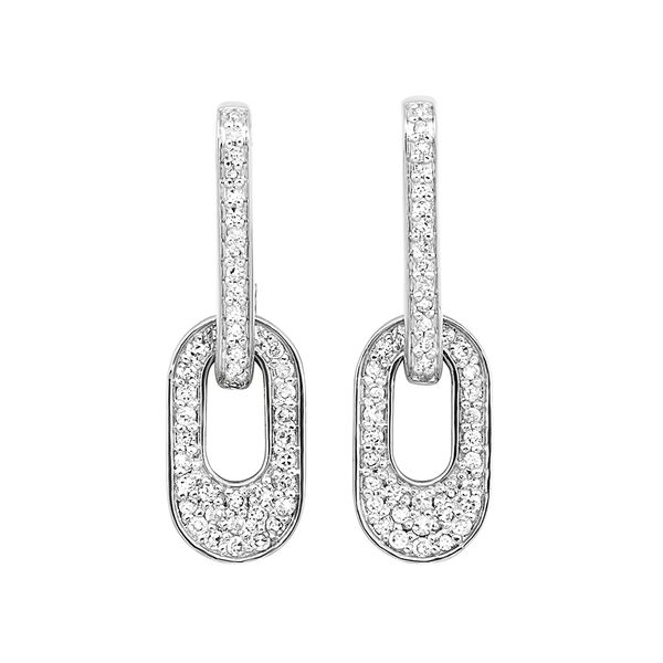 10Kt White Gold Diamond (1/3Ctw) Earring Harris Jeweler Troy, OH