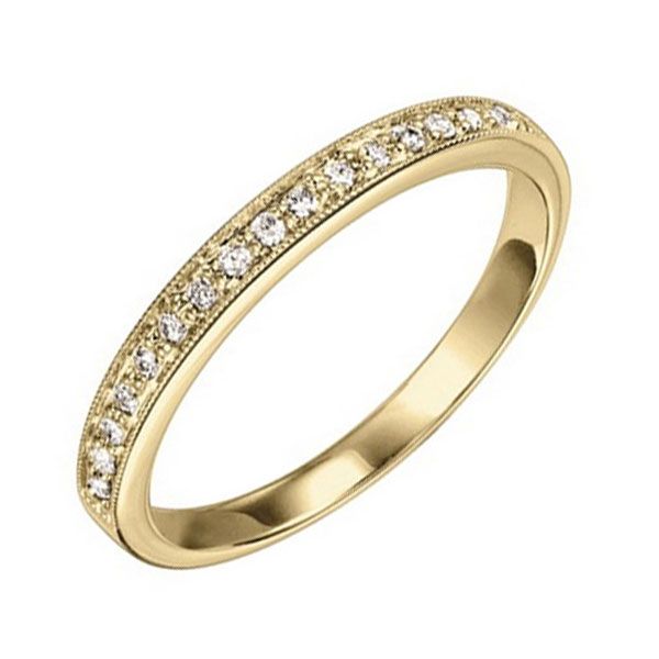 14KT Yellow Gold & Diamonds Better Quality Mixables Fashion Ring  - 1/8 cts K. Martin Jeweler Dodge City, KS