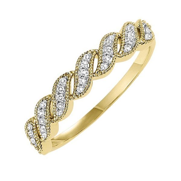 14KT Yellow Gold & Diamonds Better Quality Mixables Fashion Ring  - 1/10 cts Ross's Fine Jewelers Kilmarnock, VA
