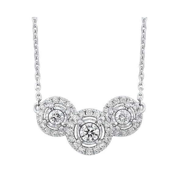 14KT White Gold & Diamonds Tru Reflection Neckwear Necklace  - 1 cts Michael's Jewelry North Wilkesboro, NC