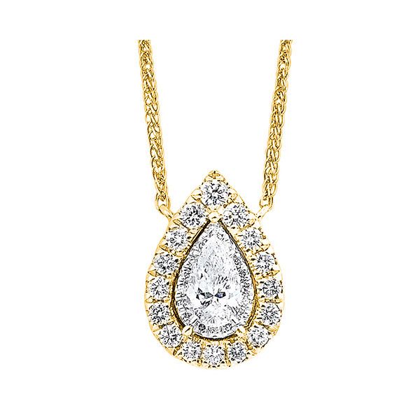 14Kt Yellow Gold Diamond 1/2Ctw Necklace Bell Jewelers Murfreesboro, TN