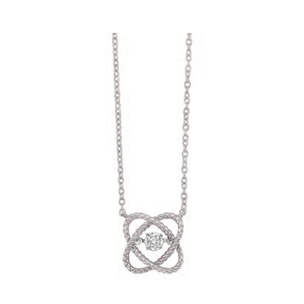 10Kt White Gold Diamond 1/20Ctw Necklace Don's Jewelry & Design Washington, IA