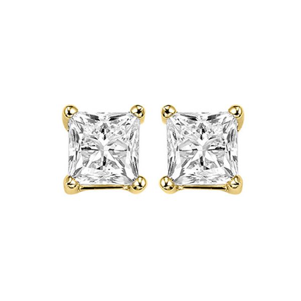 14Kt Yellow Gold Diamond 1 1/2Ctw Earring Grayson & Co. Jewelers Iron Mountain, MI