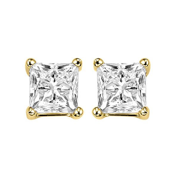 14Kt Yellow Gold Diamond 2Ctw Earring S.E. Needham Jewelers Logan, UT