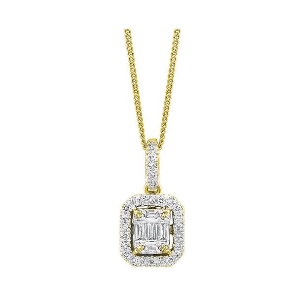 14Kt Yellow Gold Diamond 1/3Ctw Pendant Layne's Jewelry Gonzales, LA