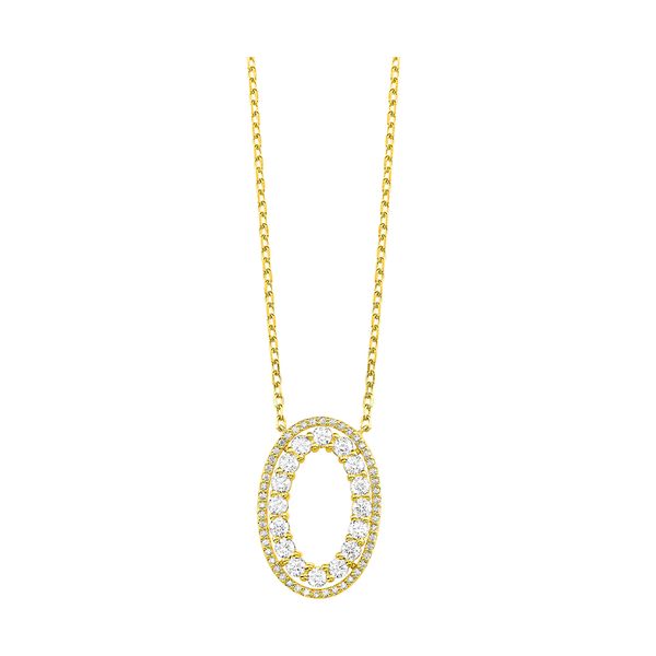 10Kt Yellow Gold Diamond (1Ctw) Pendant Windham Jewelers Windham, ME