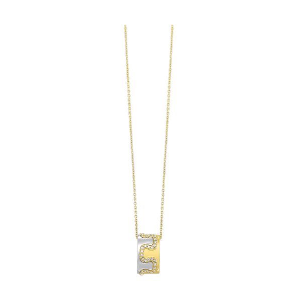 14Kt White Yellow Gold Diamond 1/5Ctw Pendant Biondi Diamond Jewelers Aurora, CO