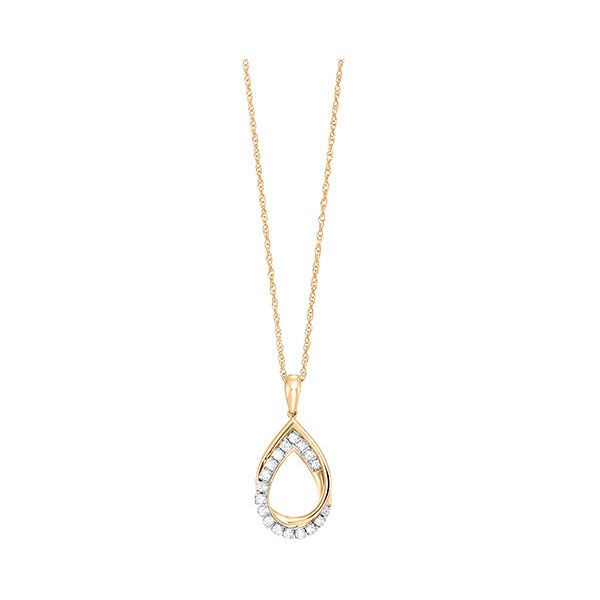 10Kt Yellow Gold Diamond 1/10Ctw Pendant Grayson & Co. Jewelers Iron Mountain, MI