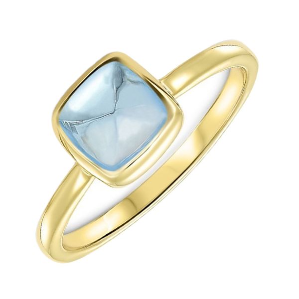 10KT White Gold Color Ensembles Gemstone Ring Patterson's Diamond Center Mankato, MN