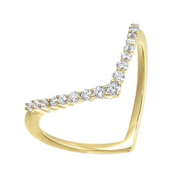 10Kt Yellow Gold Diamond (1/4Ctw) Band S.E. Needham Jewelers Logan, UT