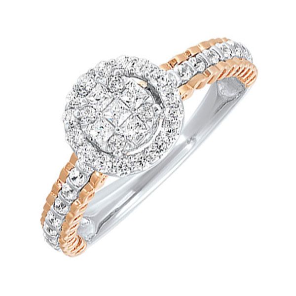 14Kt White Rose Gold Diamond (1/2Ctw) Ring JMR Jewelers Cooper City, FL